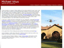 Tablet Screenshot of michaelvitus.net